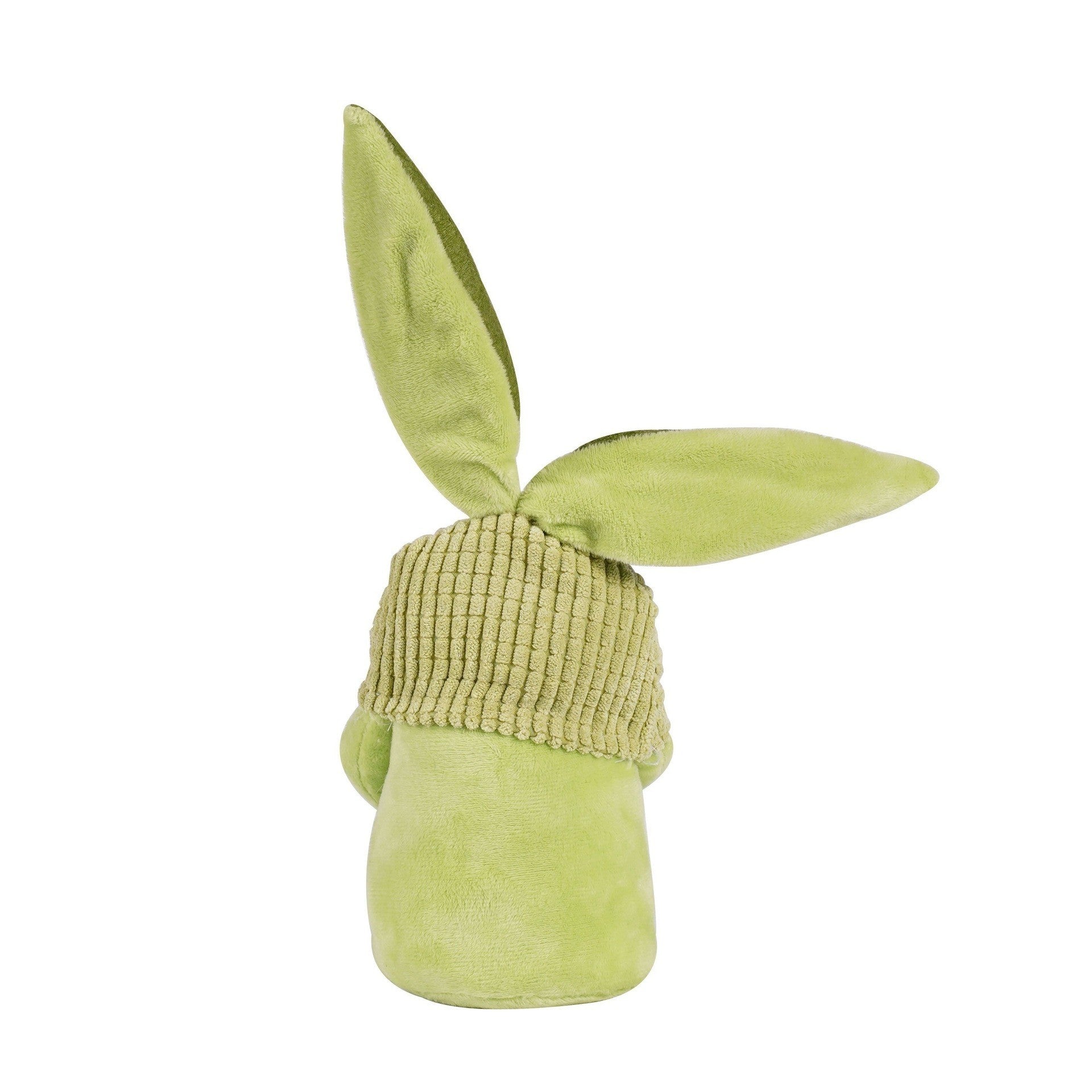 Easter Plush Doll Decoration Pair 2pcs Yellow green 28cm Polyester