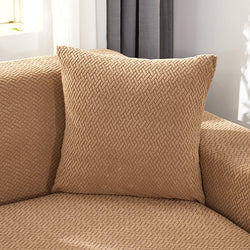 Tufted Herringbone Cushion/Cover 45x45cm