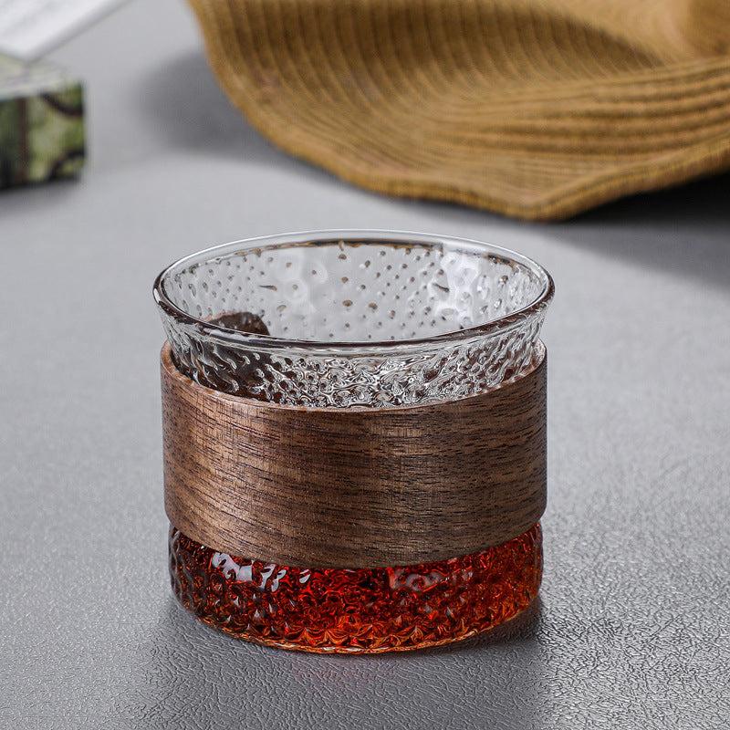 Textured Glass Tumblers