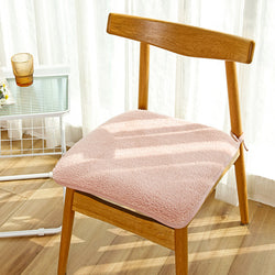 Plush Cotton Chair Pad