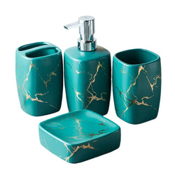 Luxe Bathroom Accessory Set