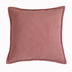 Ribbed Solid Colour Cushion Cover 45x45cm