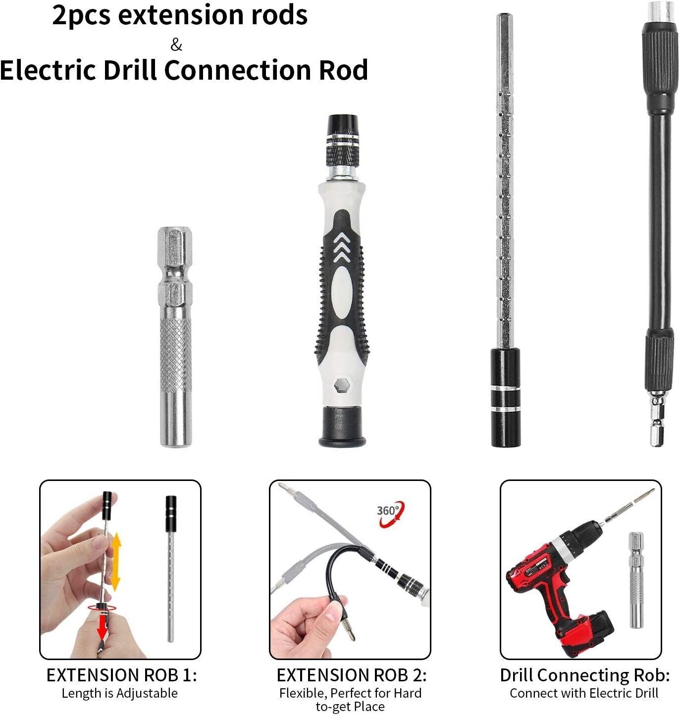 117-in-1 Precision Magnetic Screwdriver Set