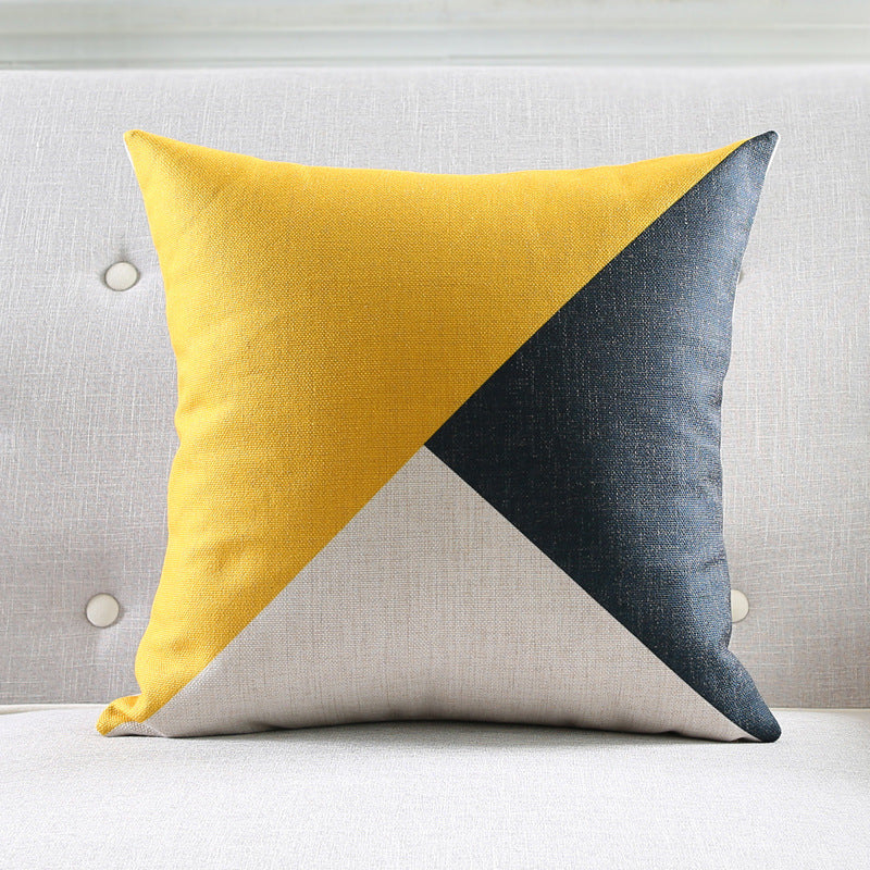 Linen-blend Cushion/Cover 50x50cm