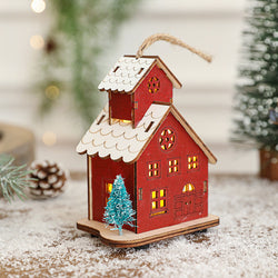 Wooden Christmas Tree Decoration