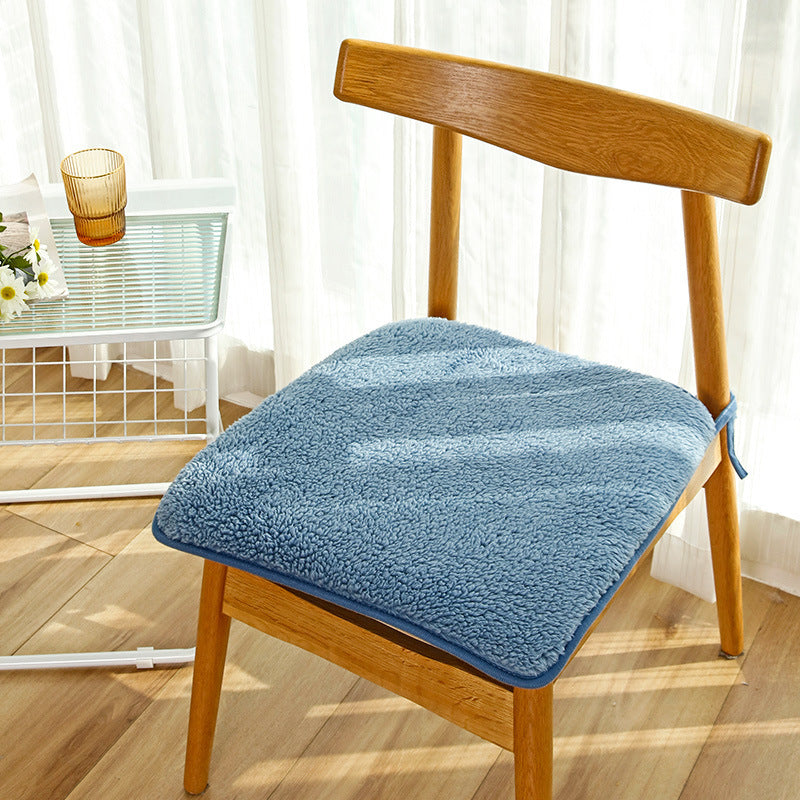 Plush Cotton Chair Pad