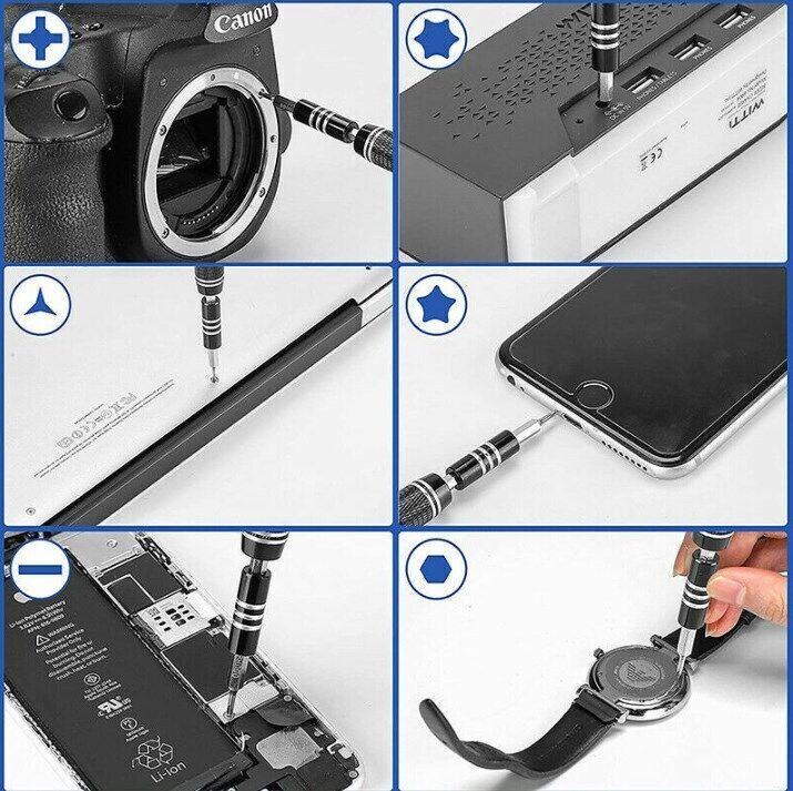117-in-1 Precision Magnetic Screwdriver Set
