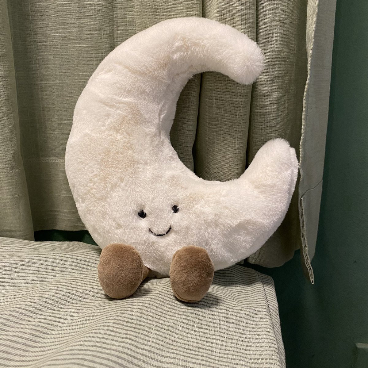 Smiling Face Sun Moon Cushion