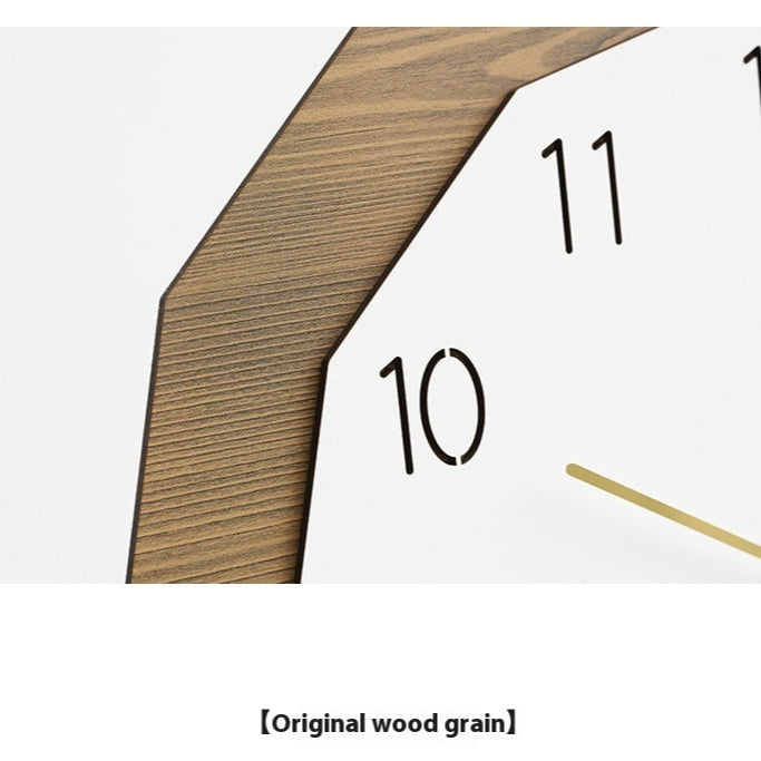 Polygon Wall Clock 38cm