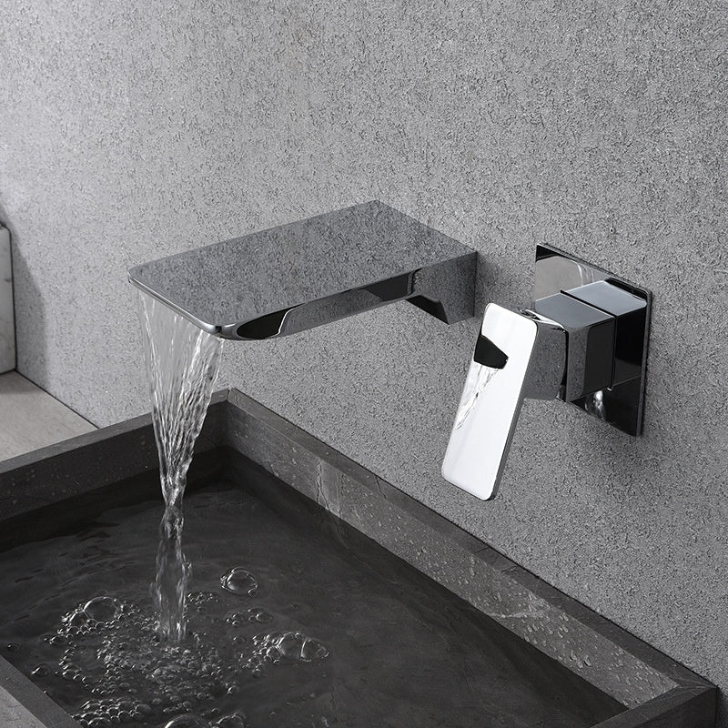 Wall-Mounted Waterfall Mixer Tap