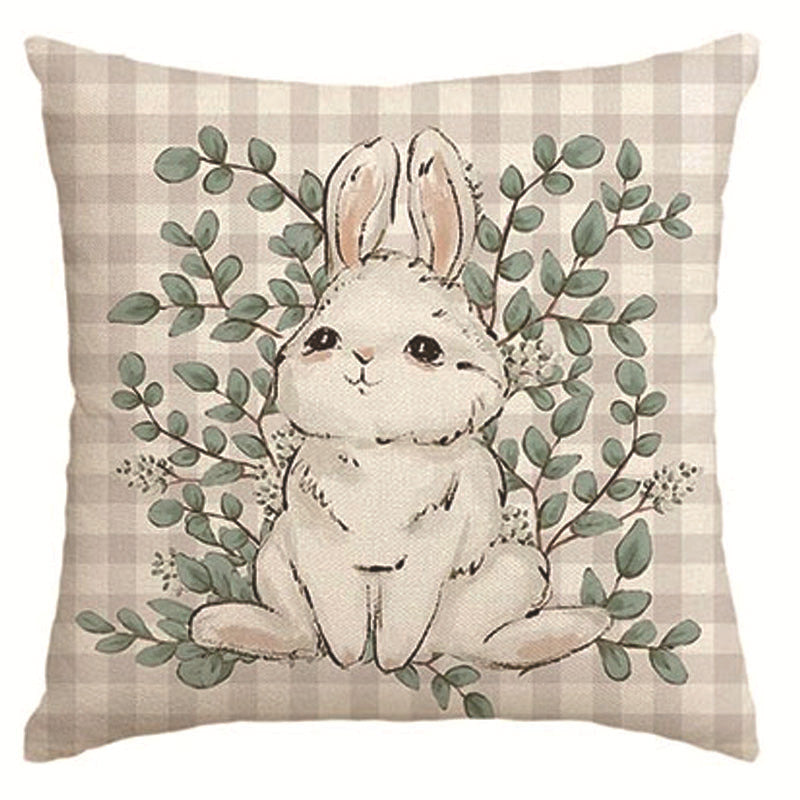 Spring Bunny Cushion Cover 45x45cm