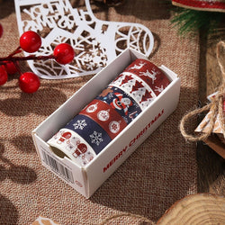 Christmas Gift Paper Tape 6 Rolls