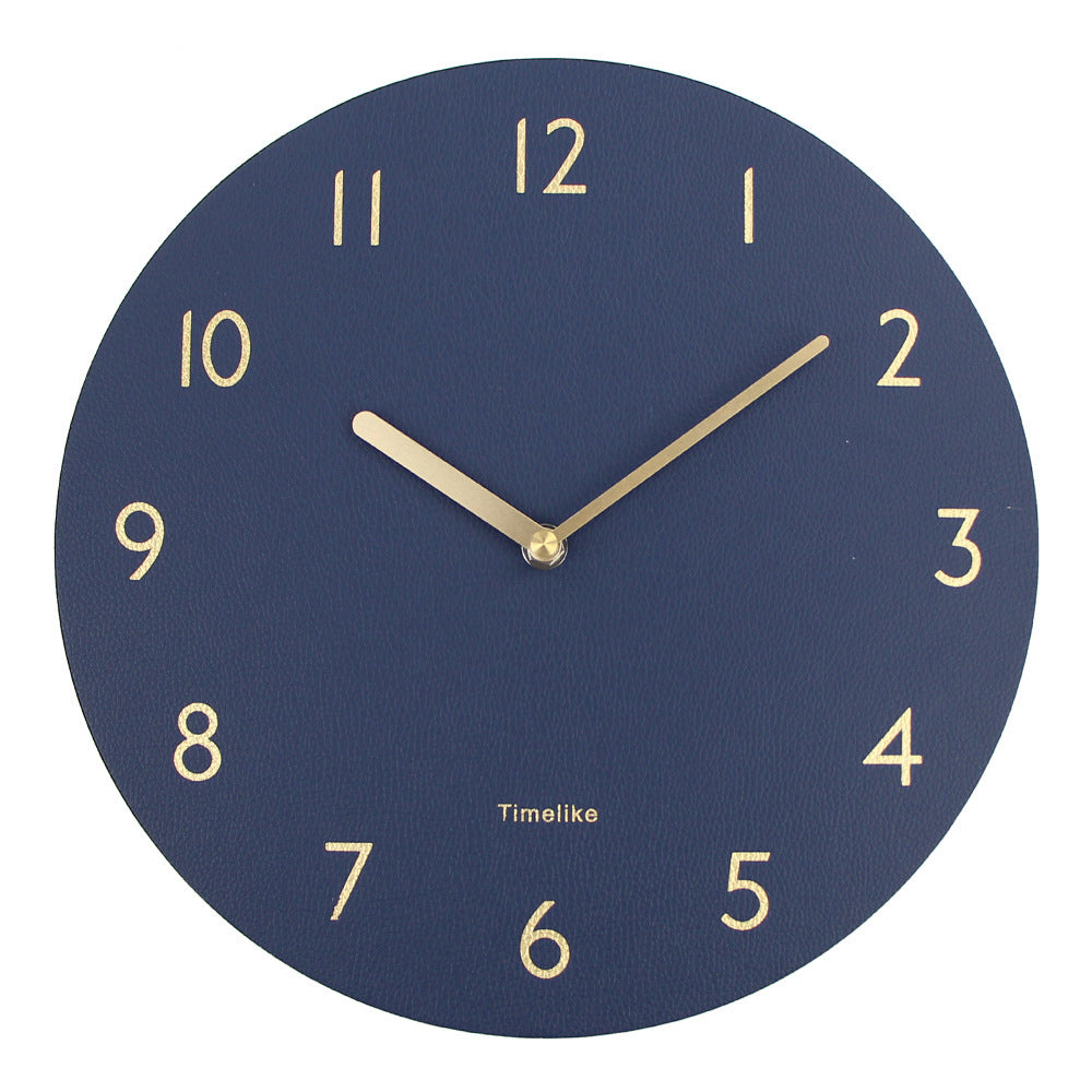 Leather Wall Clock