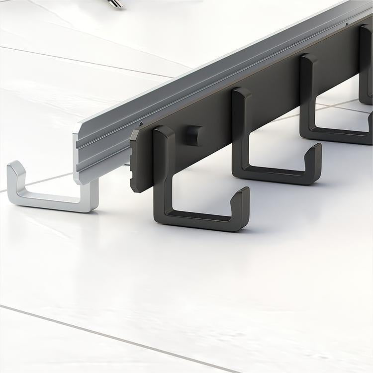 Aluminium Hook Rack 2 Pcs