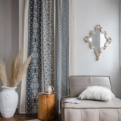 Printed Darkening Curtains (Single)