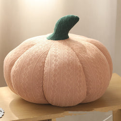 Harvest Knit Pumpkin Cushions