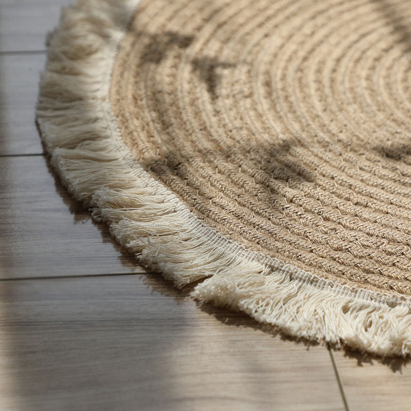 Rustic Round Jute Rug