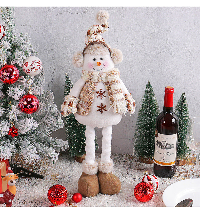 Winter Wonderland Extendable Plush Figurines