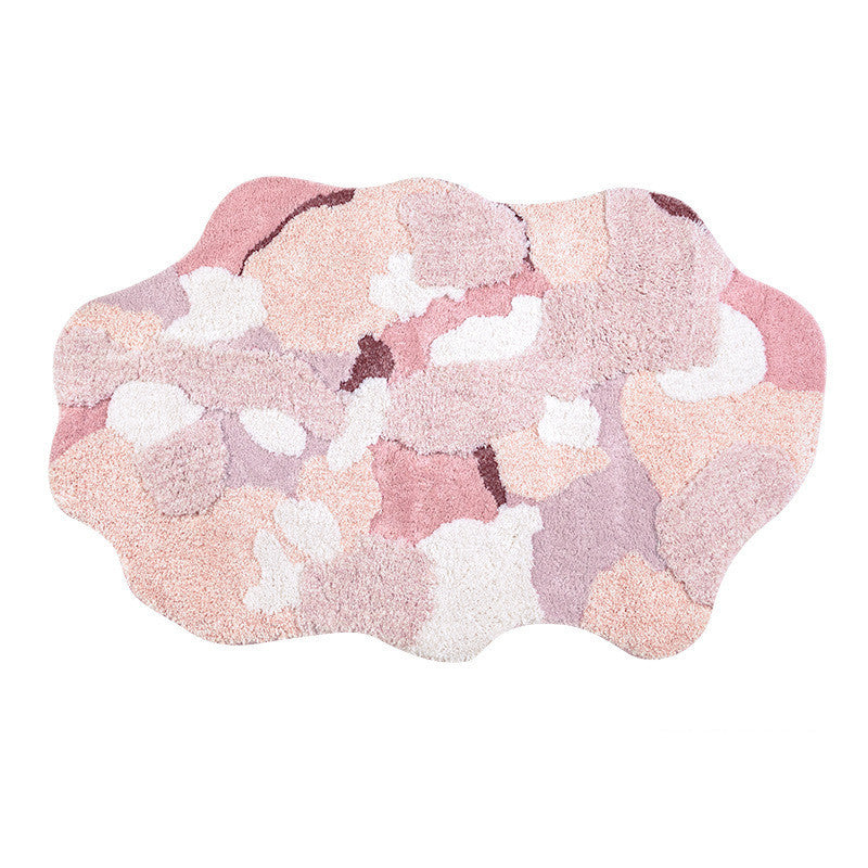 Pink Dreamscape Tufted Area Rug