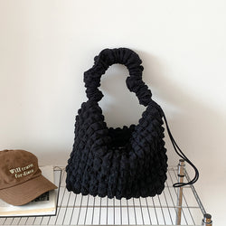 Bubble Knitted Shoulder Bag