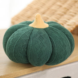 Harvest Knit Pumpkin Cushions