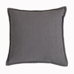 Ribbed Solid Colour Cushion Cover 45x45cm