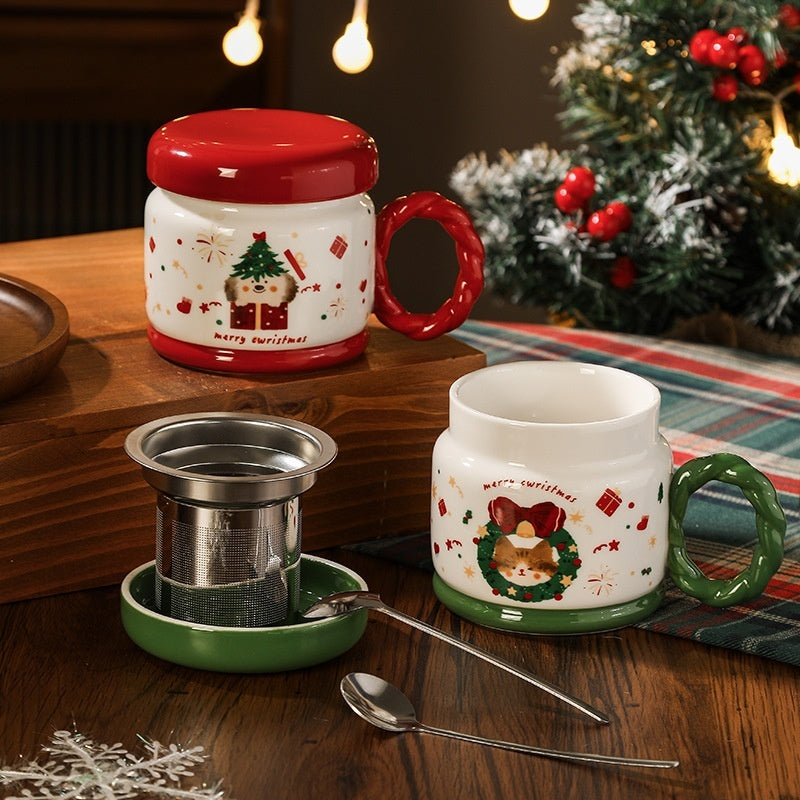 Christmas Ceramic Mug Gift Box