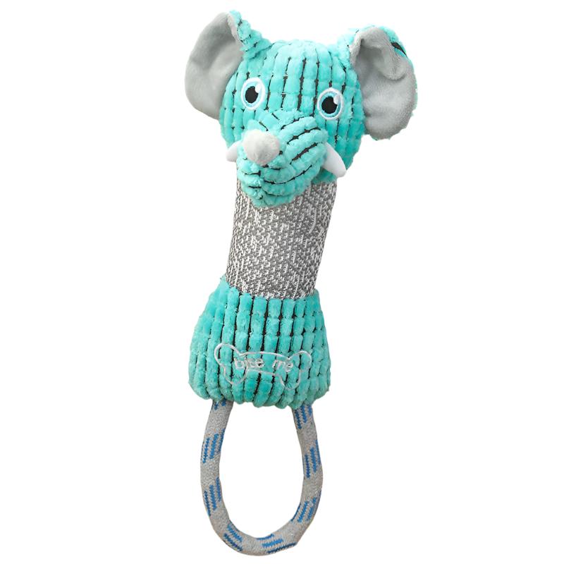 Elephant Plush Dog Toy