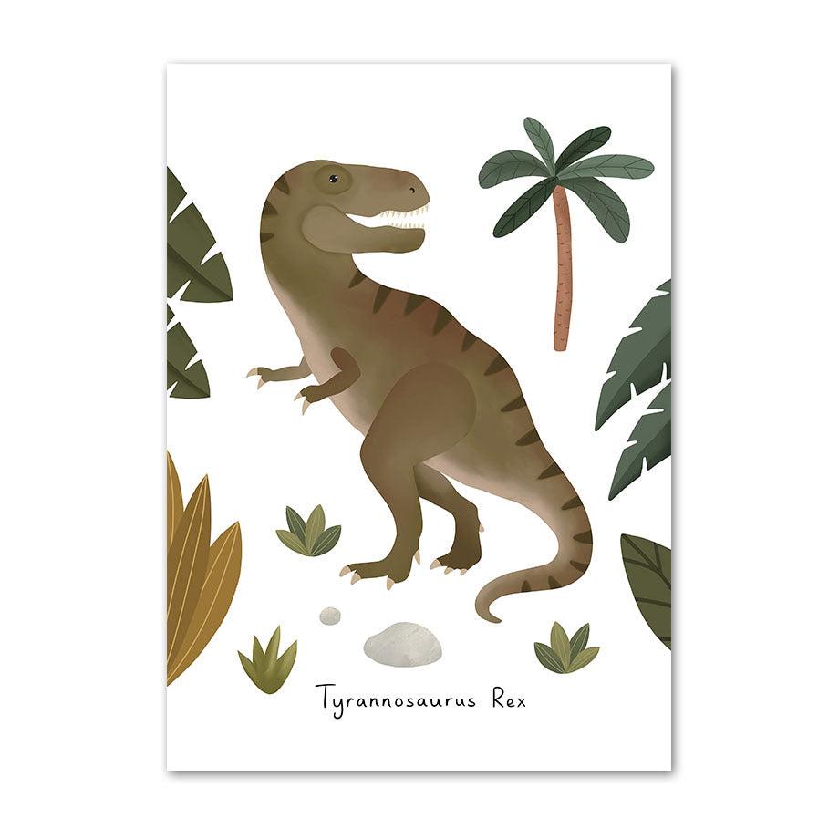 Tyrannosaurus Rex Canvas Art