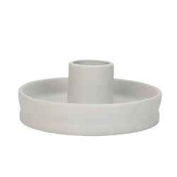 Minimalist Ceramic Candle Pedestal