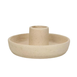 Minimalist Ceramic Candle Pedestal