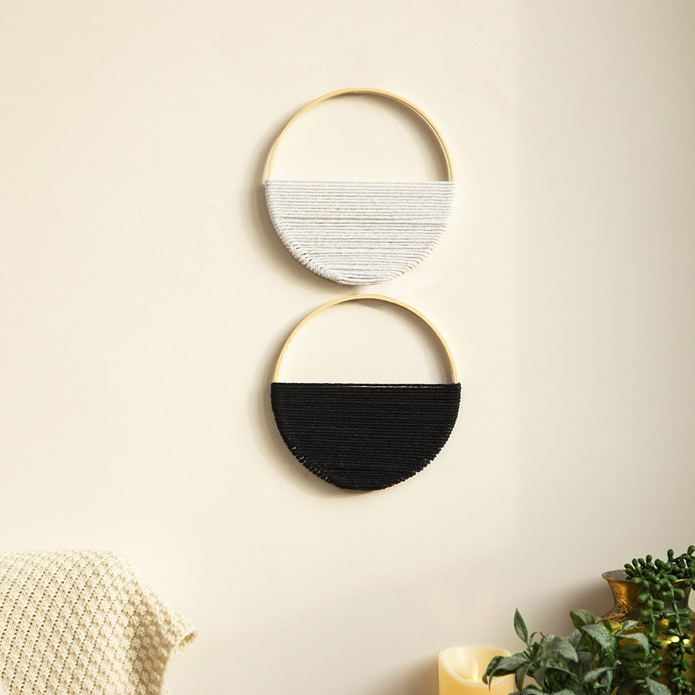 Bamboo Ring Wall Hanging