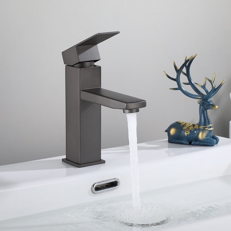 Minimalist Square Basin Mixer Tap