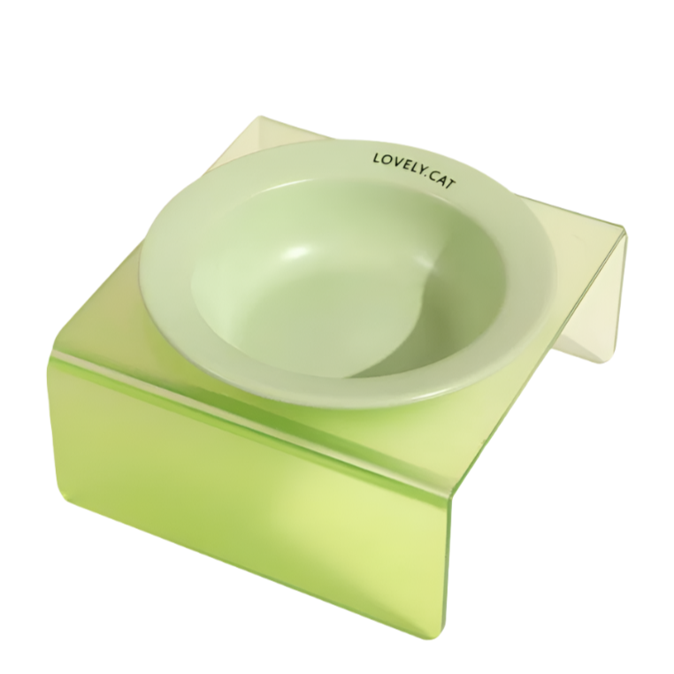 Ceramic Pet Bowl with Stand